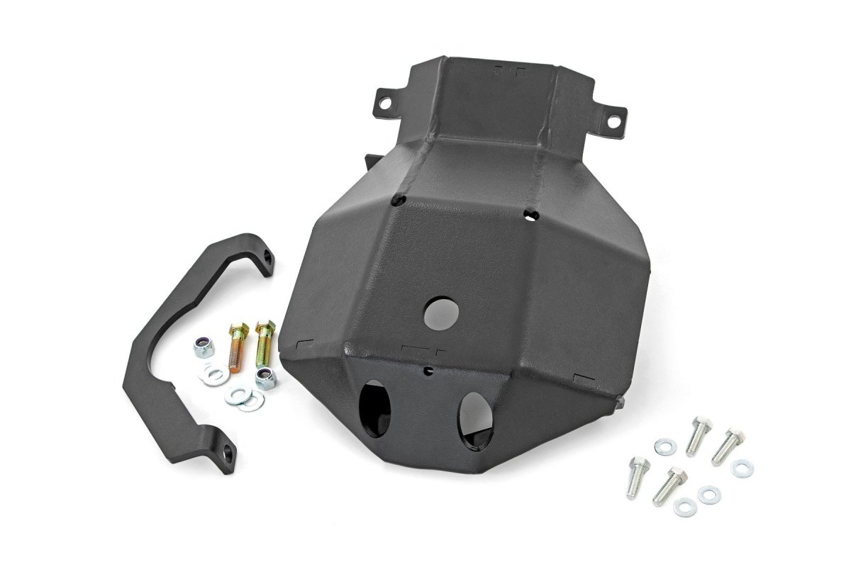 Jeep Wrangler Diff Skid Plate - Front - Rough Country - M210 - '18-'23